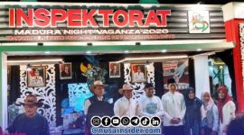 Foto. Kunjungan Bupati Sumenep Achmad Fauzi wongsojudo, SH., MH saat mengunjungi Stan Inspektorat Sumenep