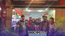 Foto. Bupati Sumenep, Dr H Achmad Fauzi wongsojudo saat berkunjung ke Stand DPMD dalam Gelaran MNV & MCF 2026