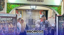 Foto. Bupati Achmad Fauzi wongsojudo saat berkunjung ke Stan DKPP dalam Gelaran MNV & MCF 2026