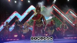 Foto. Salahsatu penampilan peserta dari Kabupaten Banyuwangi dalam Gelaran Madura culture Festival #4 2026