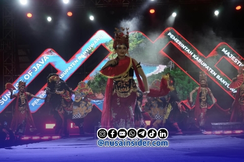 Foto. Salahsatu penampilan peserta dari Kabupaten Banyuwangi dalam Gelaran Madura culture Festival #4 2026