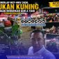 Foto. Kepala DLH Sumenep, Anwar Syahroni yusuf saat mendampingi Pasukan Kuning bersih-bersih Sampah Plastik usai Pagelaran Madura culture Festival #4 di GOR A Yani