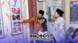 Foto. Kepala Bappeda Sumenep, Dr Ir Arif Firmanto S.Tp., M.Si.IPU Asean. Eng saat bersama Wabup Sumenep dalam gelaran MNV 2026 