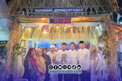 Foto. Stan Kecamatan Ganding dalam Gelaran Madura Night Vaganza (MNV) dan Madura Culture Festival #4 2026