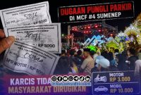 Foto. Pagelaran MCF#4 dan Dugaan Penitipan Kendaraan di GOR A Yani Sumenep