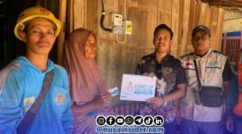 Foto. PLN UP3 Madura Lakukan Penerangan di rumah Warga Kangean Sumenep Madura