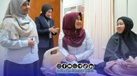 Foto. Anggota DPD RI, Dr Lia Istifhama saat menjenguk Ratusan Santri Korban Makanan Bergizi Gratis (MBG) 