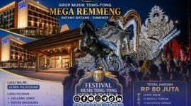 Foto. Ilustrasi Kolaborasi Grup Musik Tong-tong Mega Remmeng bersama Myze Hotel