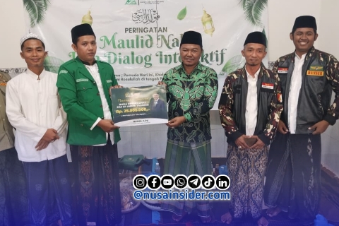 Foto. Maulid Nabi Ansor Talangin kabupaten Sumenep Madura Jawa Timur