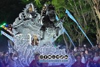 Foto. Grup Musik Tong-tong Mega Remmeng saat Unjuk Aksi di Garis START Festival Musik Tong-tong dalam Gelaran Kharisma Event Nusantara (KEN) 2026