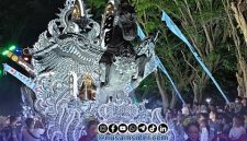 Foto. Grup Musik Tong-tong Mega Remmeng saat Unjuk Aksi di Garis START Festival Musik Tong-tong dalam Gelaran Kharisma Event Nusantara (KEN) 2026