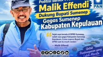 Foto. Malik Effendi, Politisi Senior Partai Amanat Nasional (PAN) Asal Sumenep Madura Jawa Timur