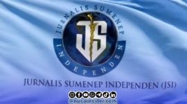 Foto. Bendera kebesaran Jurnalis Sumenep Independen (JSI)
