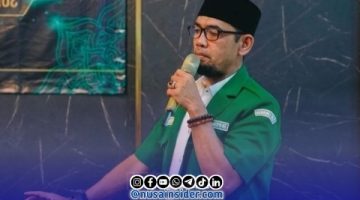 Foto. Ketua PC GP Ansor Kota Malang, Sugiyanto, S.Sos