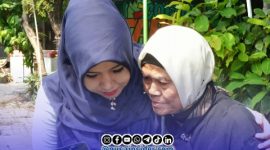 Foto. Dr Lia Istifhama mendampingi Korban sengketa Rumah Sri Endah