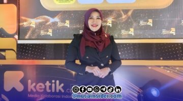 Foto. Anggota DPD RI, Dr Lia Istifhama usai menerima penghargaan sebagai senator penggerak Demokrasi dari Media Klik.com