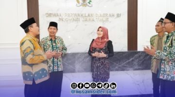 Foto. Anggota DPD RI saat dikunjungi FKPQ Jatim