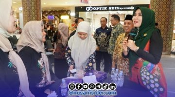 Foto. Anggota DPD RI - Ning Lia saat hadiri acara Umrah Fest 2026 di Gresik Jawa Timur