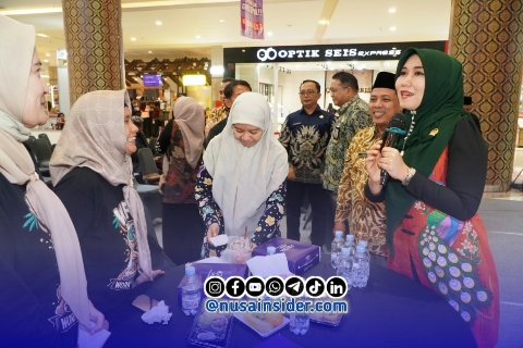 Foto. Anggota DPD RI - Ning Lia saat hadiri acara Umrah Fest 2026 di Gresik Jawa Timur