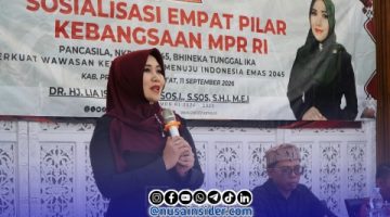 Foto. Kegiatan Sosialisasi Empat Pilar bersama DPD RI Lia Istifhama (Neng Lia)