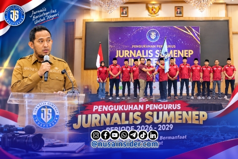 Foto Bersama Pengurus JSI Sumenep saat pengukuhan di Ballroom Hotel Myze Sumenep
