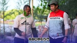 Foto. Program Pelibatan dan Pengembangan Masyarakat (PPM) JAM PASIR (Jaga Alam melalui Pemberdayaan Masyarakat Pesisir) PHE-ONWJ skk Migas