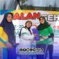 Foto. Ning Lia saat menghadiri Kegiatan Harlah ke-20 Pondok Pesantren Al-Fatimah Bojonegoro
