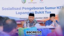 Foto. Rencana pengeboran sumur pengembangan di Lapangan Bukit Tua kepada Pemerintah Kabupaten Sampang dan masyarakat setempat oleh skkmigas - Searah ketapang II Ltd