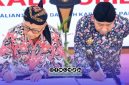 Foto. Penandatanganan MoU Pemkab Sumenep - Blitar 
