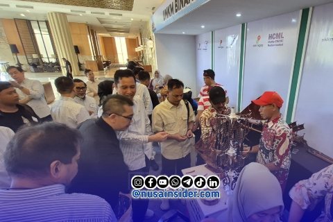 Foto. Produk Unggulan Binaan KEI di Lokakarya Media SKKMigasJabanusa di Yogyakarta