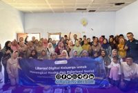 Foto. Kegiatan Literasi Digital Prodi Politik UNESA