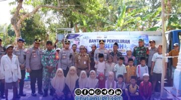 Kapolresta Sumenep Peduli Warga Kekeringan, Dua Truk Tangki Air Dikirim ke Batuputih