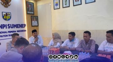 Foto. Silaturahmi Kapolresta bersama KNPI Sumenep Bahas Galian C dan Rokok Illegal