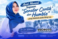 Foto. Senator Cantik dan Humble yang akrab disapa Ning Lia