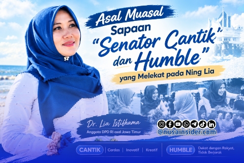 Foto. Senator Cantik dan Humble yang akrab disapa Ning Lia