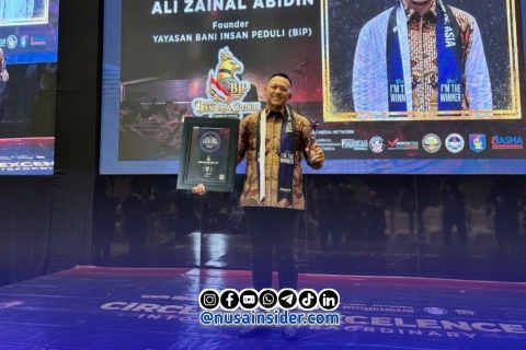 Foto. Owner BASHRA BIP, H Ali Zaenal Abidin
