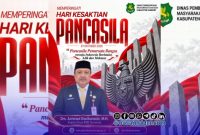 Foto. Flayer Ucapan Hari Kesaktian Pancasila dari Kepala DPMD Sumenep
