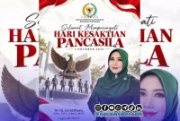 Foto. Flayer Ucapan Hari Kesaktian Pancasila dari Anggota DPD RI Ning Lia 