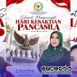 Foto. Flayer Ucapan Hari Kesaktian Pancasila dari Anggota DPD RI Ning Lia 