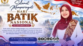 Foto. Hari Batik Nasional 2 Oktober 2026 dari DPD/MPR RI Ning Lia