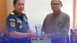 Foto. Kegiatan Sosialisasi Keselamatan Pelayaran KSOP Kelas IV Kalianget di Pondok Pesantren Darurrahman, Desa Pangarangan, Kecamatan Kota Sumenep, Kabupaten Sumenep.