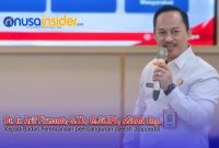 Foto. Kepala Bappeda Sumenep, Dr Ir Arif Firmanto,S.TP., M.Si., IPU ASEAN Eng. 