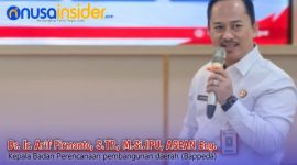 Foto. Kepala Bappeda Sumenep, Dr Ir Arif Firmanto,S.TP., M.Si., IPU ASEAN Eng. 