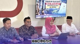 Foto. Ning Lia Saat memenangkan Kasus sengketa Tanah di Surabaya
