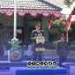 Foto. Dandim 0826/Pamekasan Letkol Kav Agus Wibowo Hendratmoko, S.H., M.Han., dalam Amanatnya di HUT Ke-81 TNI