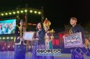 Foto. Bupati Sumenep Dr H Achmad Fauzi wongsojudo, SH., MH saat menerima penghargaan dari kementerian Pariwisata RI yang diserahkan langsung Kepala Bidang Promosi Kementerian Pariwisata RI, Eni Komiarti, S.ST.Par., M.Si di sela-sela Proses Arya Wiraraja di Karisma event nusantara (KEN) 2026