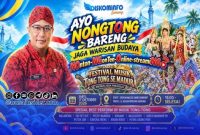 Foto. Flayer Ajakan Nongtong Bareng Diskominfo Sumenep