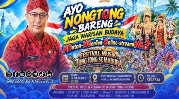Foto. Flayer Ajakan Nongtong Bareng Diskominfo Sumenep