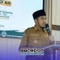 Foto. Bupati Sumenep Dr H Achmad Fauzi wongsojudo, SH., MH saat Kick-Off Gerakan Baca Waqi'ah 111.111 kali