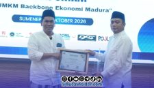 Foto. Anugerah Rokok UMKM Sumenep dalam kegiatan PWI Sumenep